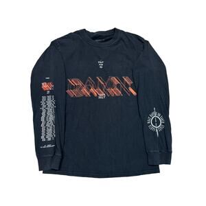 Kendrick Lamar Damn Pray For Me Tour Long Sleeve Shirt Men's Small